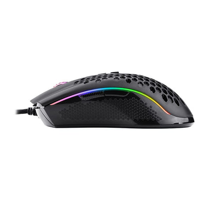 Redragon Storm 12400 DPI RGB Lightweight Gaming Mouse - Black