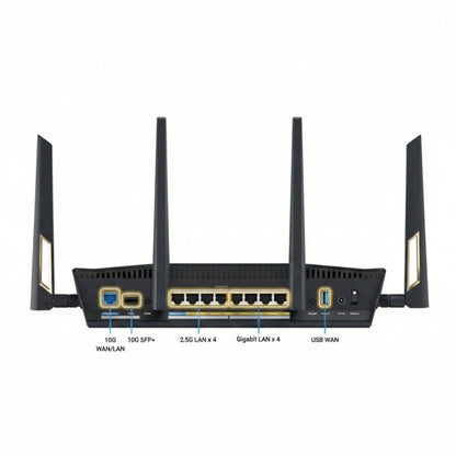 ASUS RT-BE88U Wi-Fi 7 Dual-Band 10G + 2.5G AiMesh Router