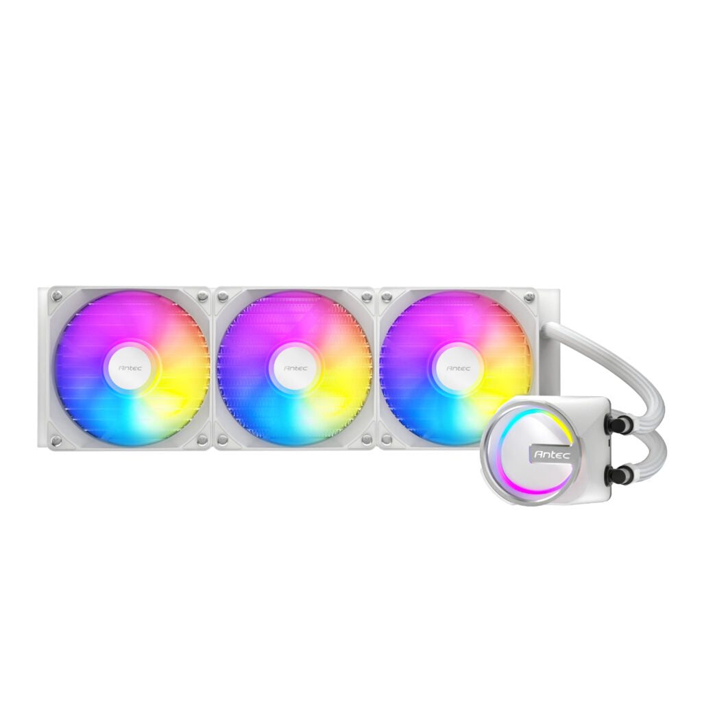 Antec Skeleton 360 ARGB AIO Liquid CPU Cooler - White