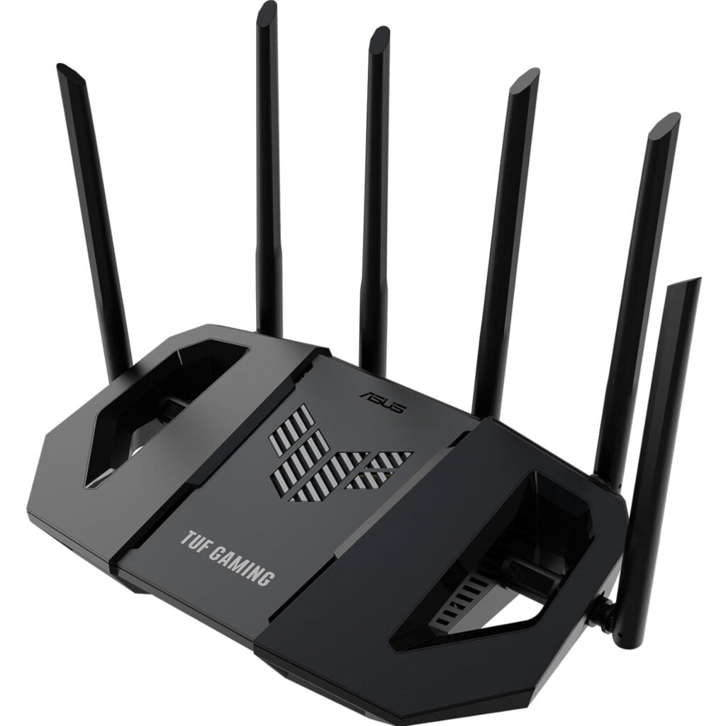 ASUS TUF Gaming BE6500 Wi-Fi 7 Dual-Band Gaming Router – Extendable with Quad 2.5Gb Ports