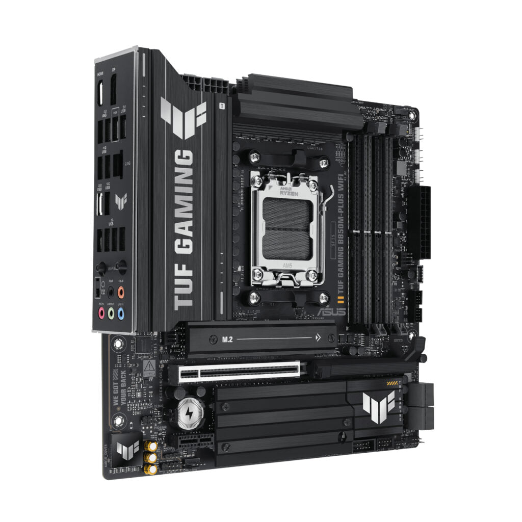 Asus TUF Gaming B850M-Plus WiFi AM5 Micro-ATX Gaming Motherboard