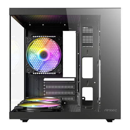 Antec VCX10M RGB Micro-ATX / ITX ARGB Mini-Tower Gaming Chassis - Black