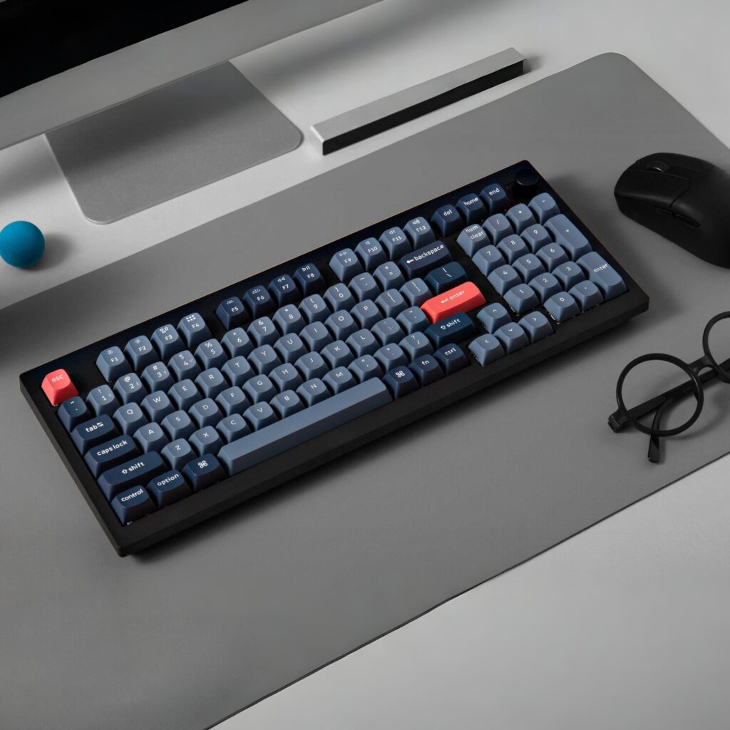 Keychron V5 Max Custom Wireless Keyboard - Banana Switch